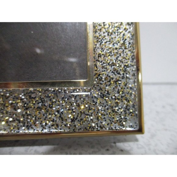 *Kensie Home Champagne Golden Burst Glitter Jelly Square Table Top Frame - Picture 5 of 6